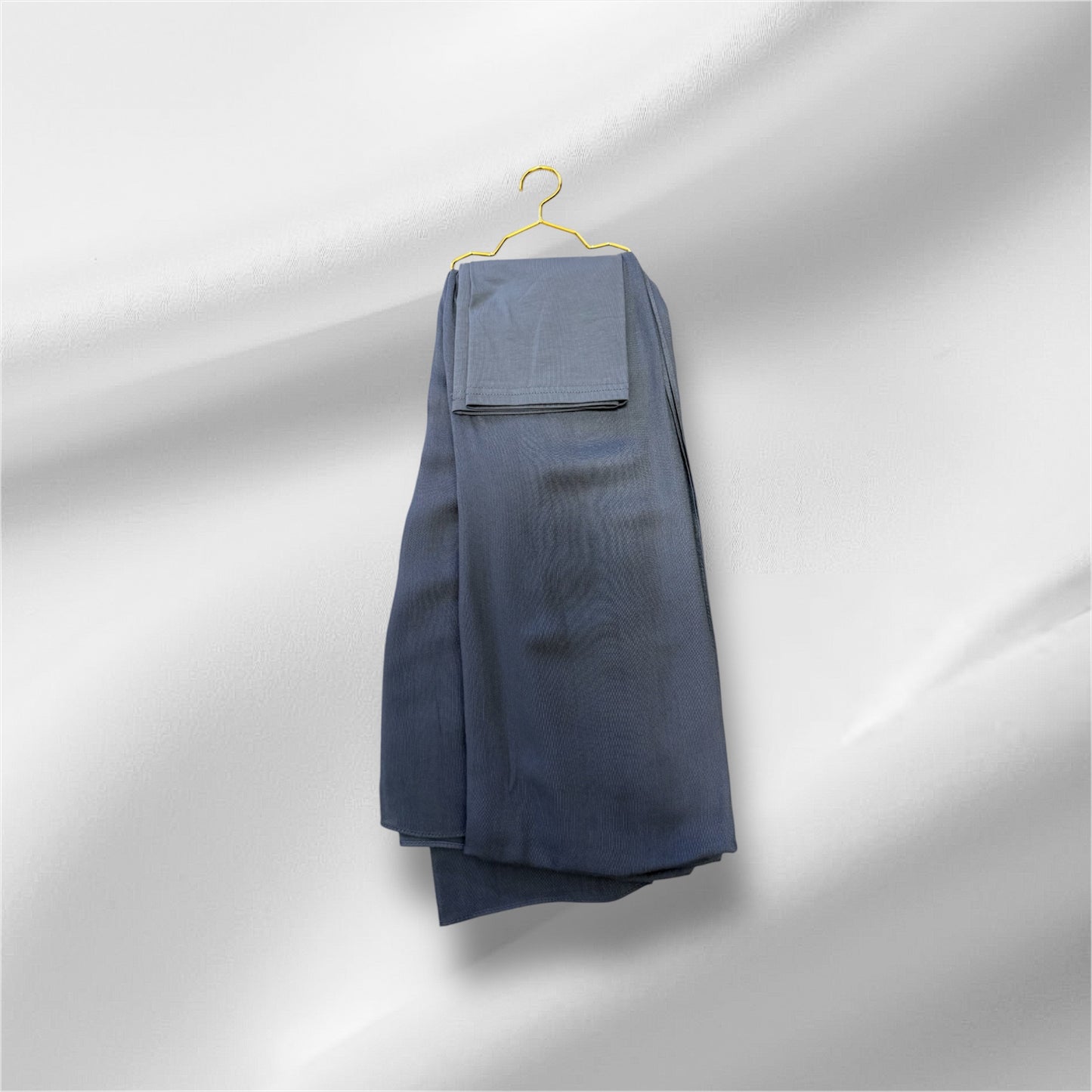 Modal hijab set earth grey