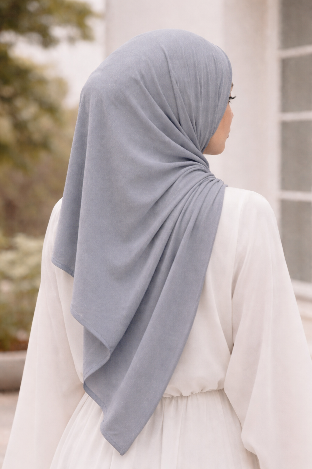 Ash grey jersey set