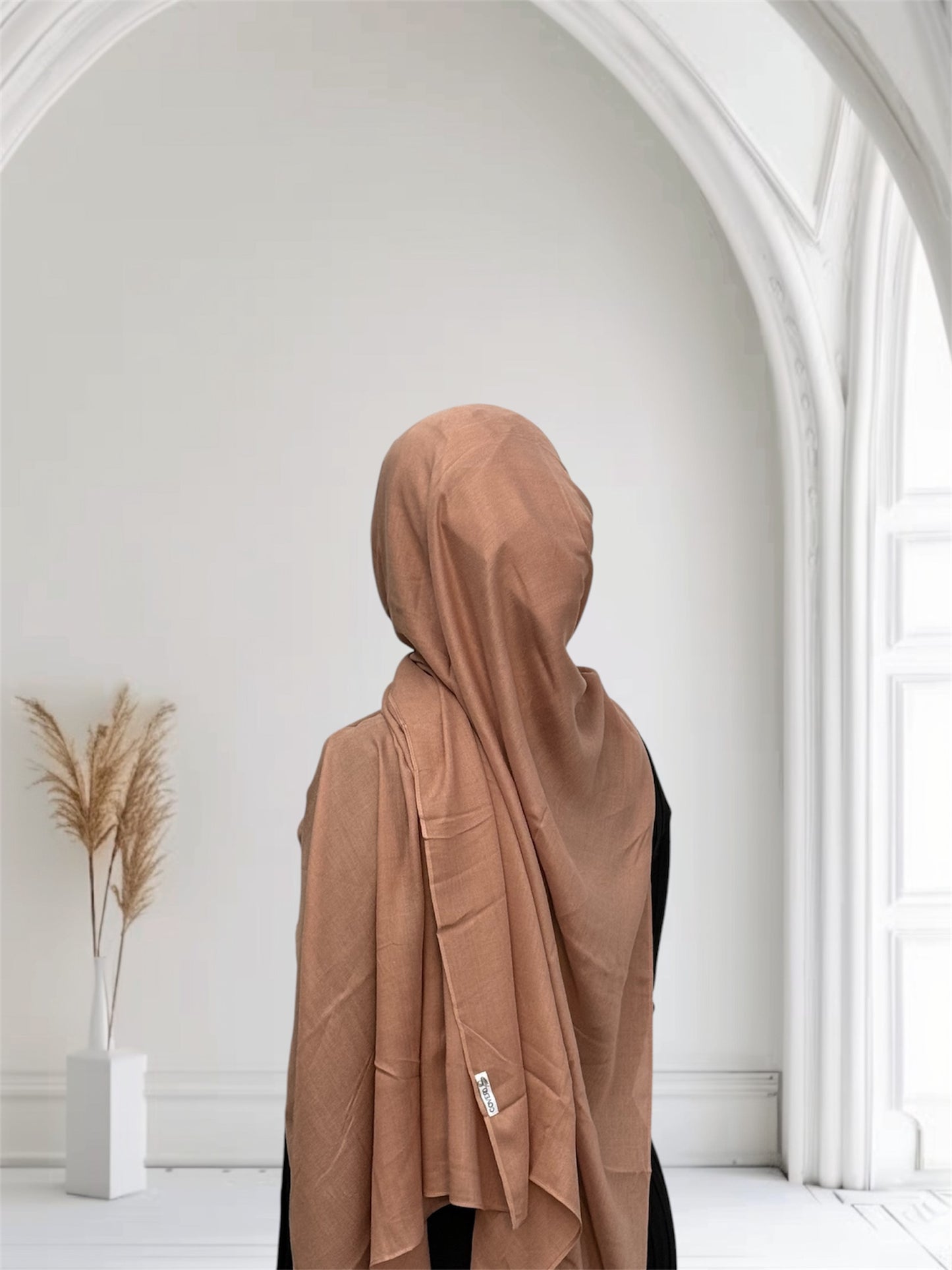 Modal hijab set rust