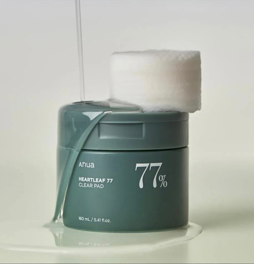 Anua Heartleaf77% clear pads