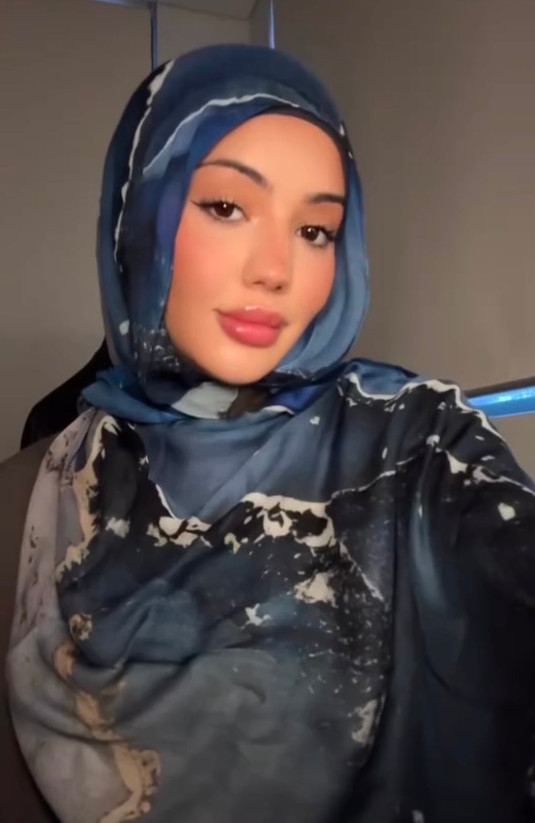 Modal print Ocean blue