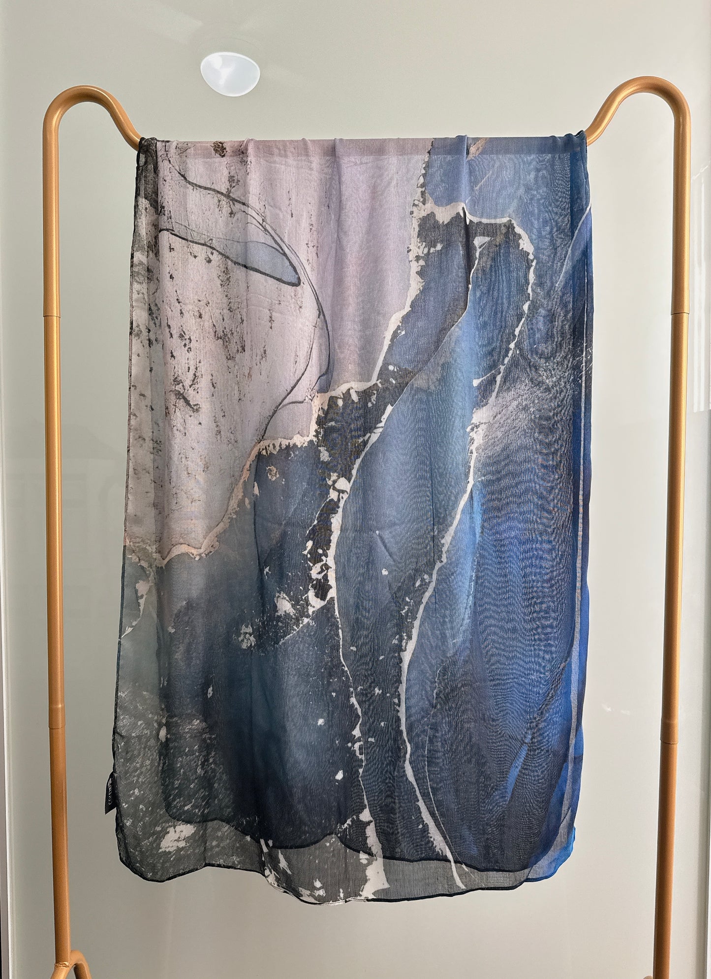 Modal print Ocean blue