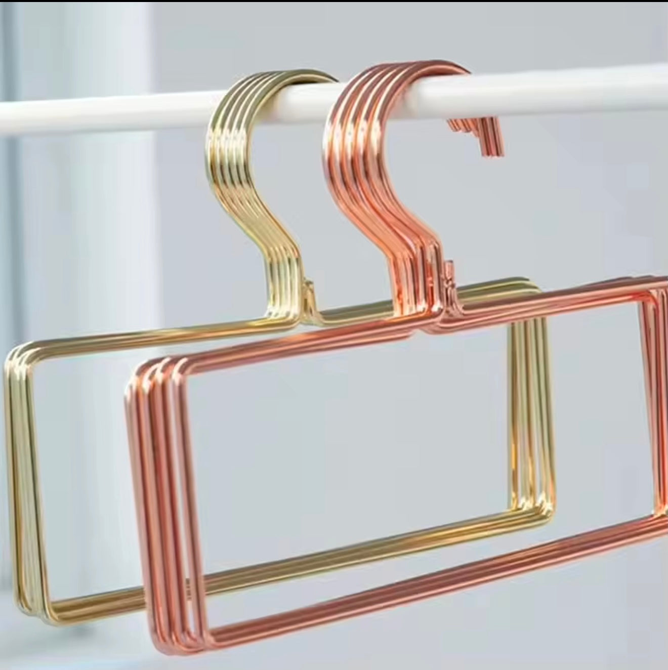 Rectangle hijab hangers x5