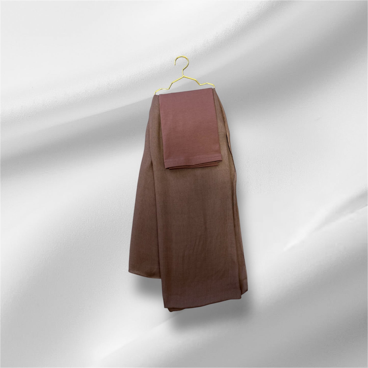 Modal hijab set Latte