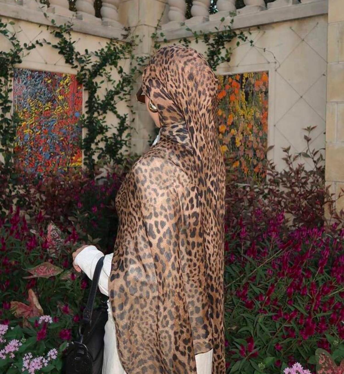 Modal leopard print