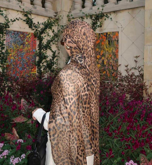 Modal leopard print