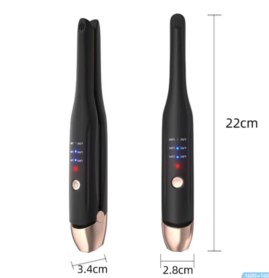 Portable hijab straightener